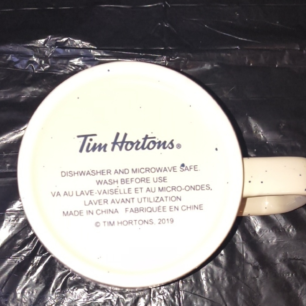 Tim Hortons Bear Mountain Blue Night Limited Edition Ceramic Mug - Picture 6 of 6